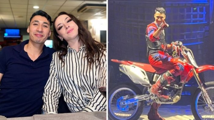 “No sé cómo vivir sin él”: El desgarrador adiós de pareja de acróbata chileno que murió en Italia