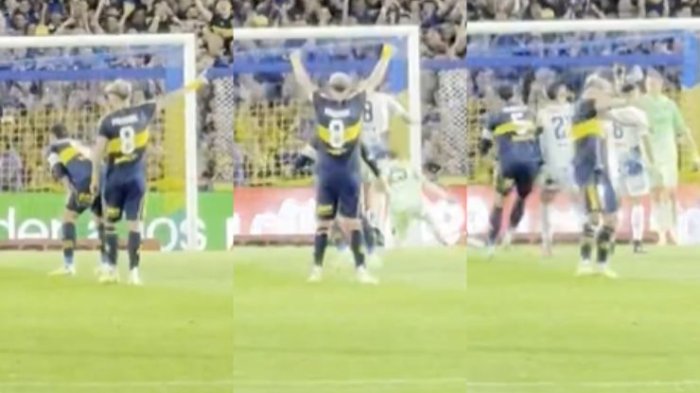 Ahora es vidente: La llamativa seña de Carlos Palacios en triunfo de Boca que se hizo viral