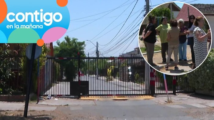 Divididos por un portón: Vecinos de San Ramón en guerra por polémica instalación tras hechos de violencia