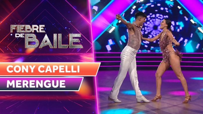 SUAVEMENTE A LA PISTA: Cony Capelli deslumbró con su performance al ritmo de Elvis Crespo