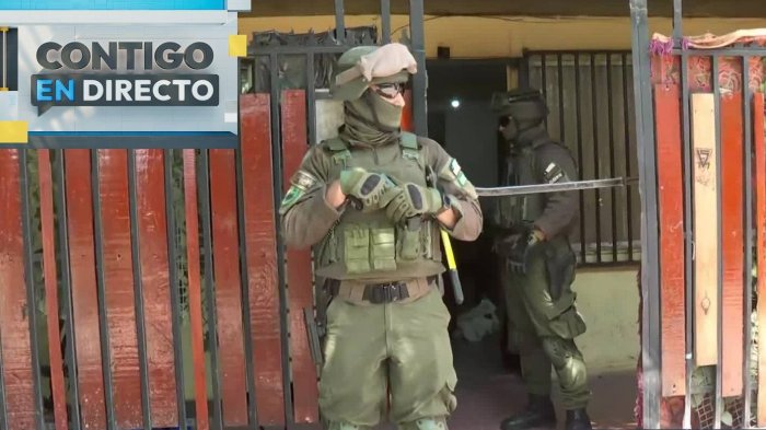 Masivo allanamiento en 13 casas en Lo Prado por tráfico de drogas: Vecinos denunciaron los ilícitos