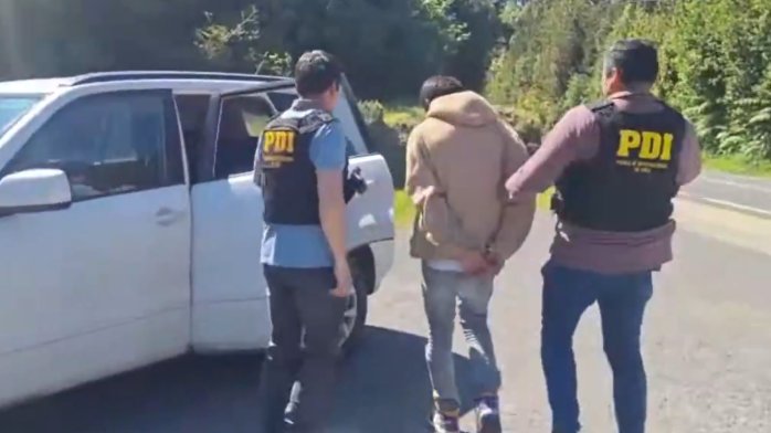 Así fue la detención en la carretera Austral de hombre venezolano que acosaba a menor de 16 años en Osorno
