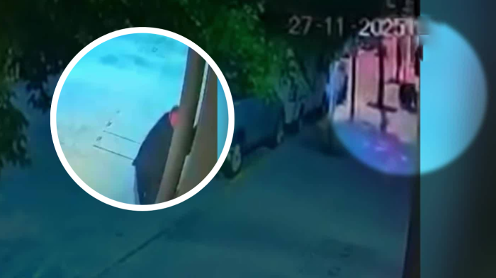 VIDEO | Revelan registro clave del asesinato de universitario en la puerta de su edificio