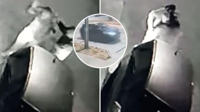 VIDEO | Violenta encerrona en Pudahuel: Atacaron a conductor para bajarlo de su auto estacionado