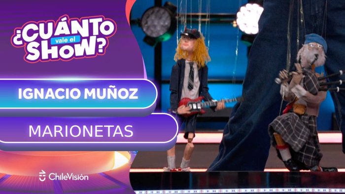 ¡Marionetas rockeras! Este titiritero trajo la energía de AC/DC a ¿Cuánto vale el show?