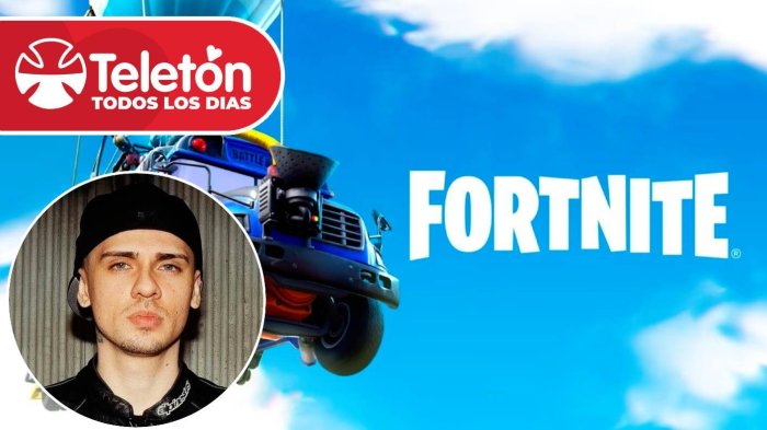 ¡Primer concierto de un chileno en Fortnite! Easykid debutará en el juego y entregará premios por la Teletón