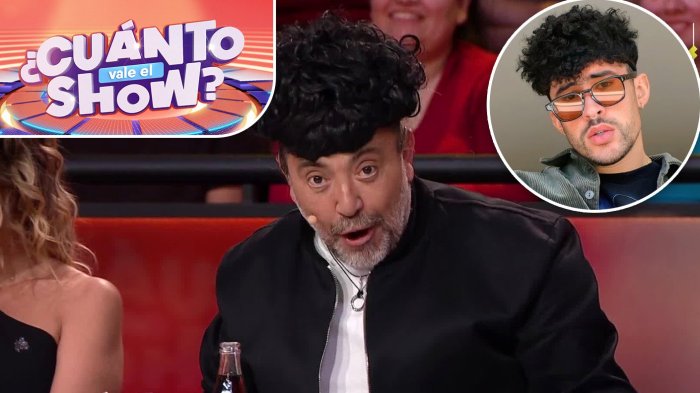 ¿Cómo dos gotas de agua? Leo Caprile imitó a Bad Bunny y provocó inesperada reacción del público