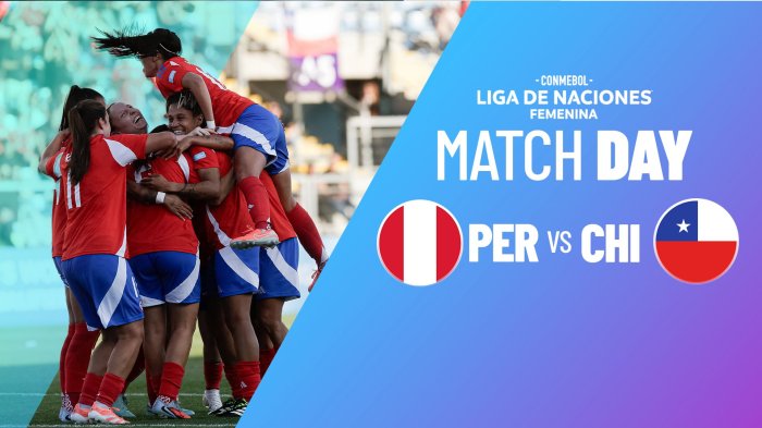 Perú vs Chile: Dónde verlo EN VIVO, ONLINE y GRATIS partido por Liga de Naciones Femenina
