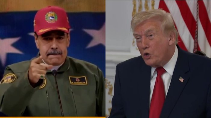 Nuevo round entre Trump y Maduro: “Pronto” podría haber operaciones “por tierra” y “estén alerta”