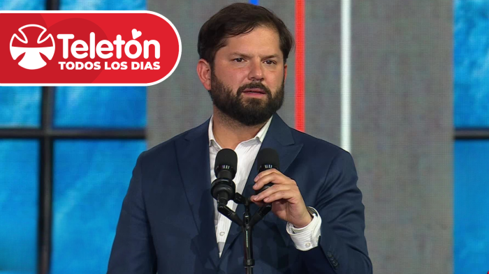 El llamado del presidente Gabriel Boric en la Teletón 2025: “Para que pueda ser todos los días…”