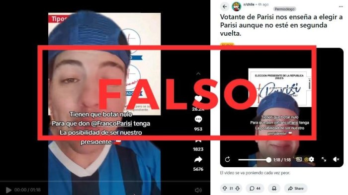 Votar nulo en la segunda vuelta y anotar una preferencia diferente a Jara y Kast no cambiará el resultado de la elección presidencial