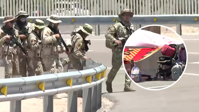 VIDEO | Tensión en la frontera: Militares peruanos comienzan despliegue y se instalan en límite con Chile