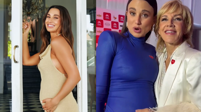 ¿Se le salió sin querer? Tita Ureta reveló el sexo de su bebé tras encuentro con Ana Torroja