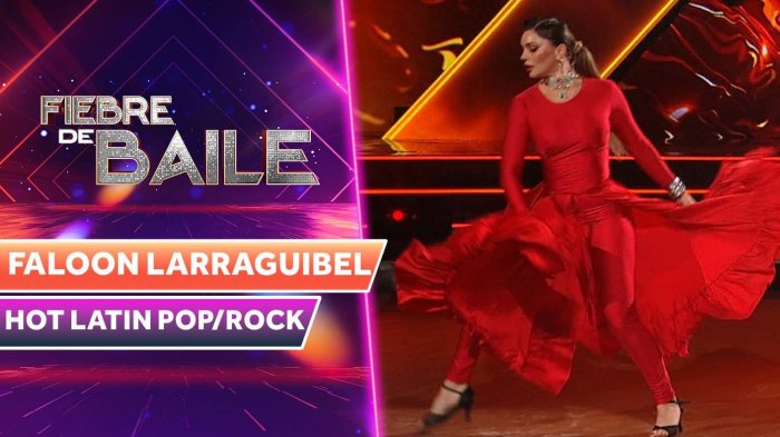 INCENDIÓ LA PISTA: Faloon Larraguibel mostró toda su fuerza y pasión al ritmo de Myriam Hernández