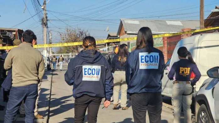 Fueron casi 20 disparos: Un muerto y un herido dejó una balacera en Lo Espejo