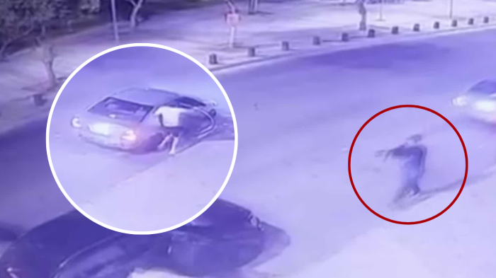 VIDEO | Cámara captó doble homicidio en Meiggs: Sujeto sacó arma y percutó más de 15 disparos