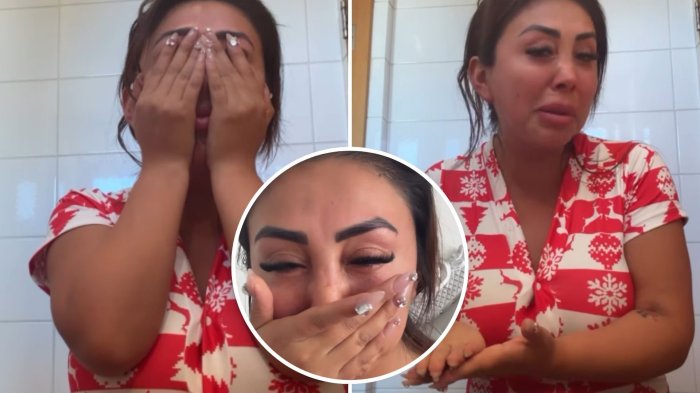 “¡Tengan un poco de humanidad!”: Naya Fácil rompió en llanto tras sufrir cancelación de su cumpleaños