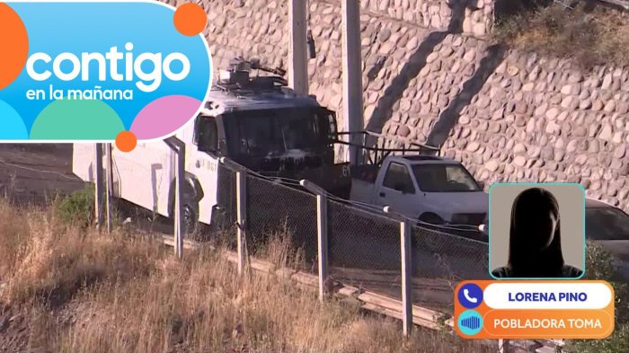 Pobladora de toma en Lo Barnechea amenazó con quemar su casa para evitar desalojo: “Estamos dispuestos”