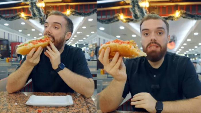 “No los entiendo”: Ibai probó el completo chileno y lo calificó de “barbaridad absoluta”