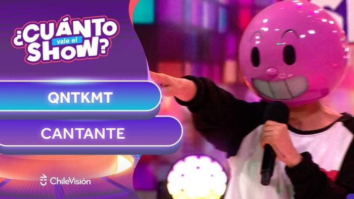 ¡Es un personaje incógnito! QNTKMT trajo una propuesta nunca antes vista en el canto