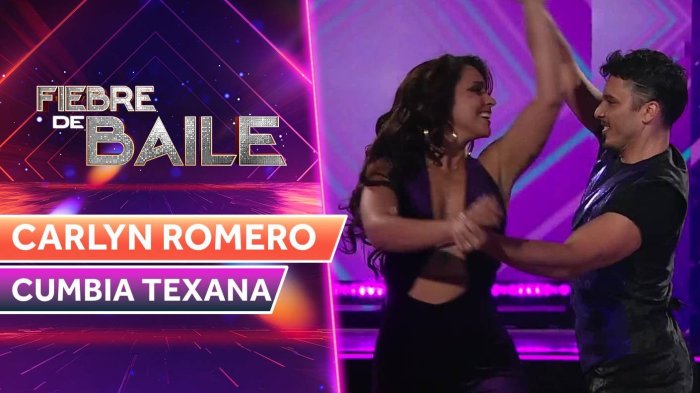¡Un baile lleno de energía! Carlyn Romero se la jugó con una cumbia llena de sabor