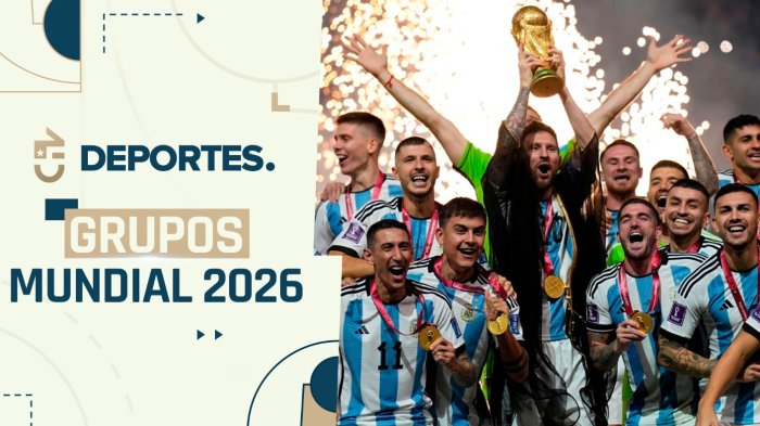 Así quedaron todos los grupos del Mundial 2026: A estos equipos se enfrentarán los sudamericanos