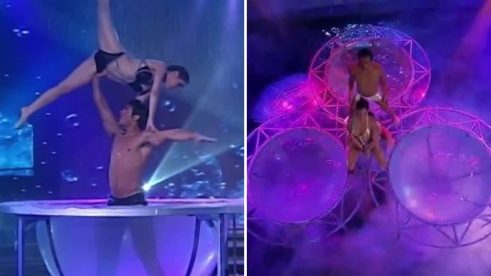 Participante de Fiebre de Baile sufrió lesión en ensayo de aquadance: “El desafío es...”