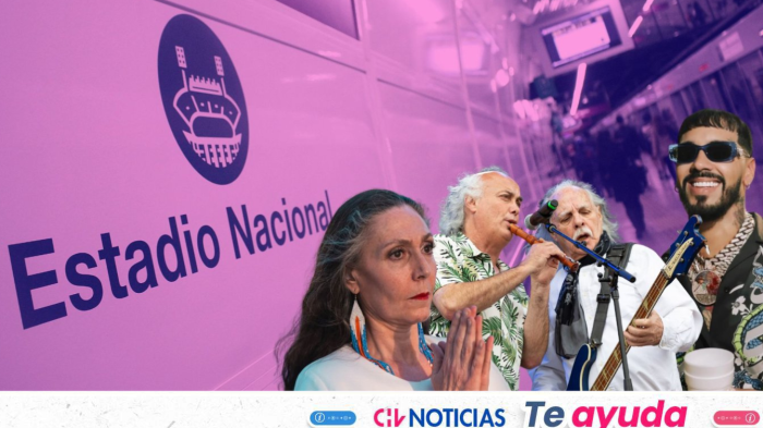 Metro y buses Red anuncian extensión en sus horarios por conciertos de Los Jaivas y Anuel AA