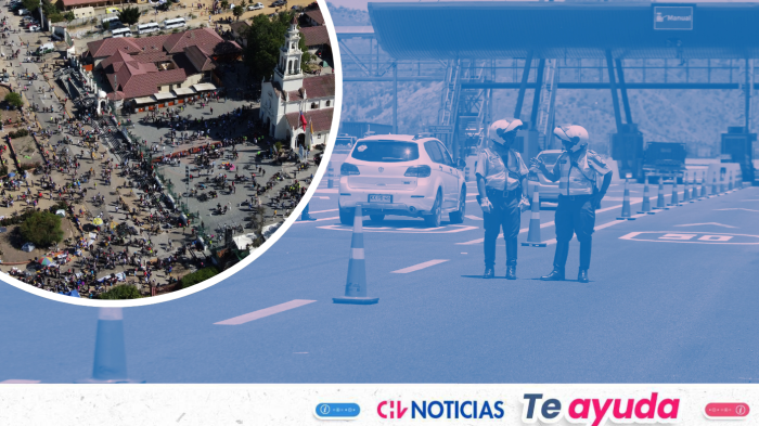 Incia el cierre total de la Ruta 68 por peregrinación a Lo Vásquez: Revisa acá los horarios