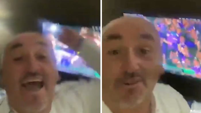 VIDEO | “Estoy desesperado aquí”: El solitario festejo del suspendido DT de Deportes Concepción