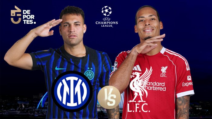 Inter de Milán vs Liverpool: Dónde ver EN VIVO y ONLINE partido por Champions League