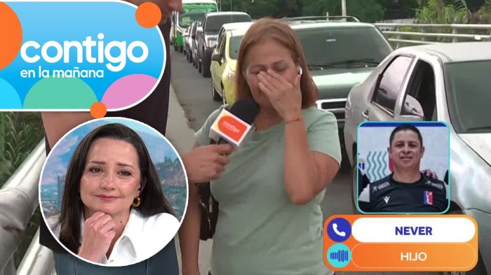 Llamado de madre e hijo venezolano emocionó hasta las lágrimas a Andrea Arístegui: “Los quiero abrazar”