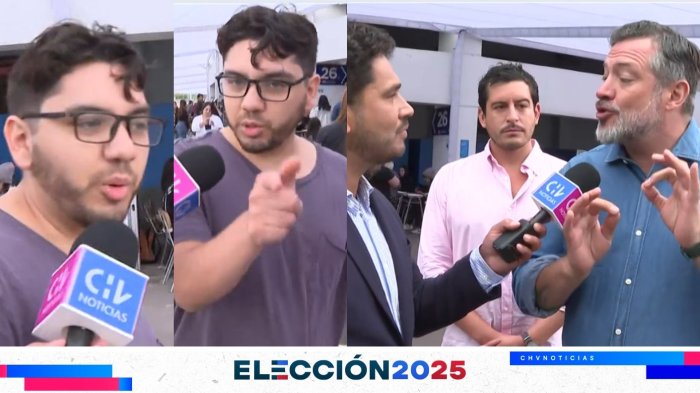 “Nos topamos al turista”: Elector se enfrascó en discusión con alcalde Sichel, a quien criticó por no vivir en Ñuñoa