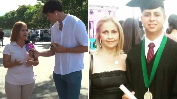 “Una lluvia de emociones”: Habla mamá venezolana que se reencontró con su hijo en vivo por Chilevisión