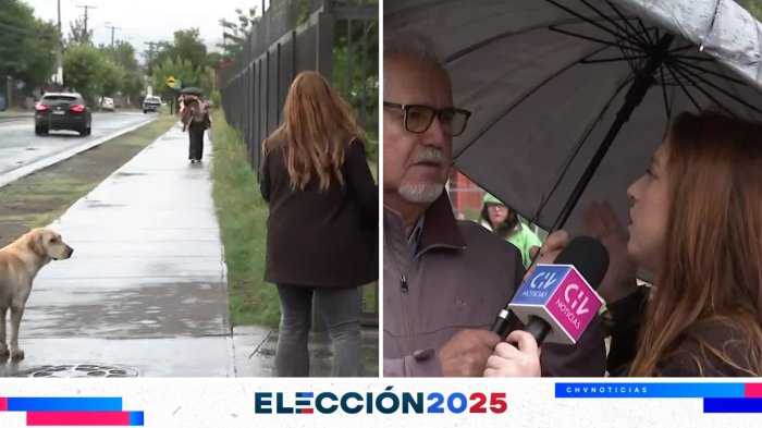 ¡A sacar los paraguas! Se registran las primeras lluvias en estas Elecciones Presidenciales 2025