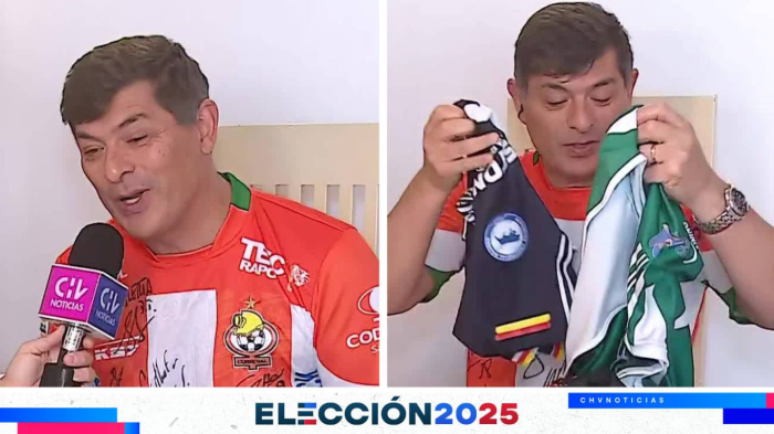 VIDEO | El gesto de Franco Parisi con las camisetas de fútbol que no pasó desapercibido en entrevista