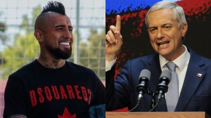 Arturo Vidal manda mensaje a José Antonio Kast y responde a críticas por su votación
