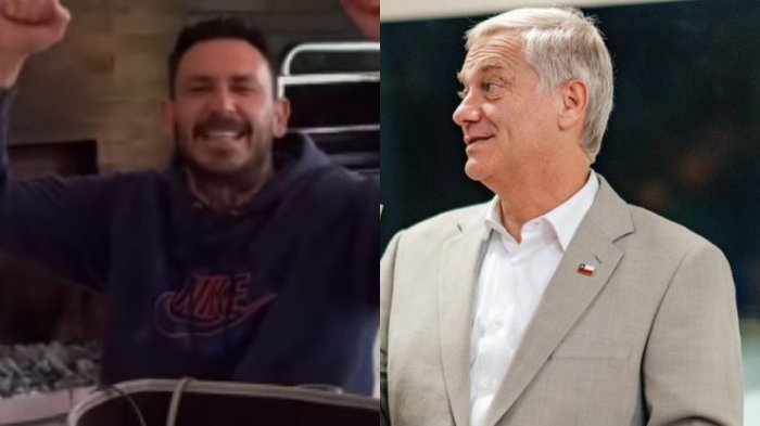 Cantando el himno: Así reaccionó Mauricio Pinilla a victoria de José Antonio Kast