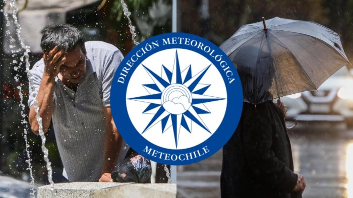 34 grados en Santiago: Estos son todos los avisos por calor extremo, tormentas eléctricas y viento en Chile