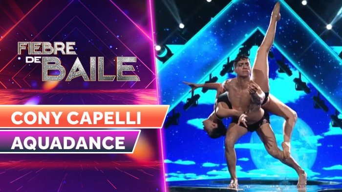 ¡Una sirena en el aquadance! Cony Capelli emocionó al jurado con sobresaliente actuación
