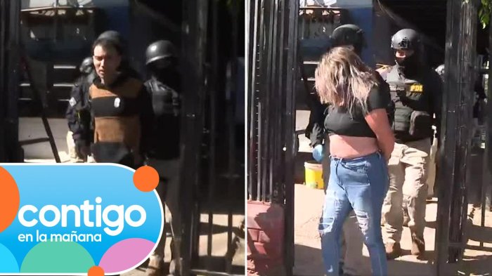 Operativo en Peñaflor detuvo a líderes de bandas rivales: Una es hermana de fallecida narco influencer