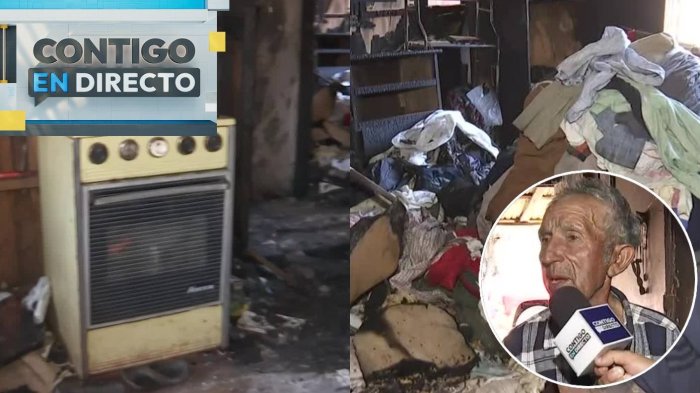 “Andaba ayudando a otros”: Crudo relato de víctima de incendio en Melipilla que perdió su casa y sus animales