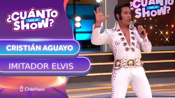 ¡Un imitador de tomo y lomo! Este hombre capturó perfectamente el vozarrón y estilo de Elvis Presley