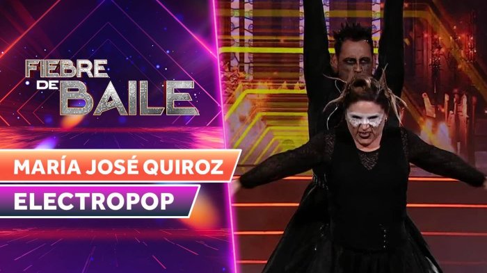 ¡Una puesta en escena terrorífica! María José Quiroz “asustó” con Judas de Lady Gaga