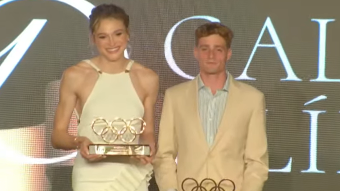 Martina Weil y Martín Vidaurre fueron premiados como los Mejores Deportistas del Año del Team Chile