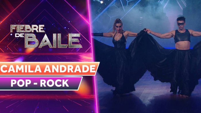 VIDEO | Camila Andrade se tomó EN VIVO la pista de baile con su elegante pero furiosa coreografía