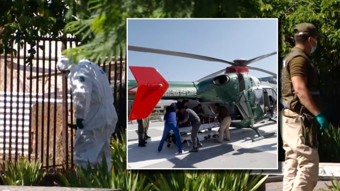 Carabinero fue baleado en fiscalización: Sujeto le arrebató el arma y le disparó