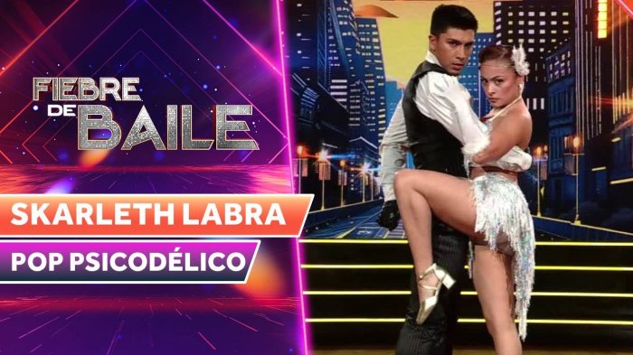 ¡La psicodelia hecha bailarina! Skarleth Labra sacó elogios con impecable coreografía