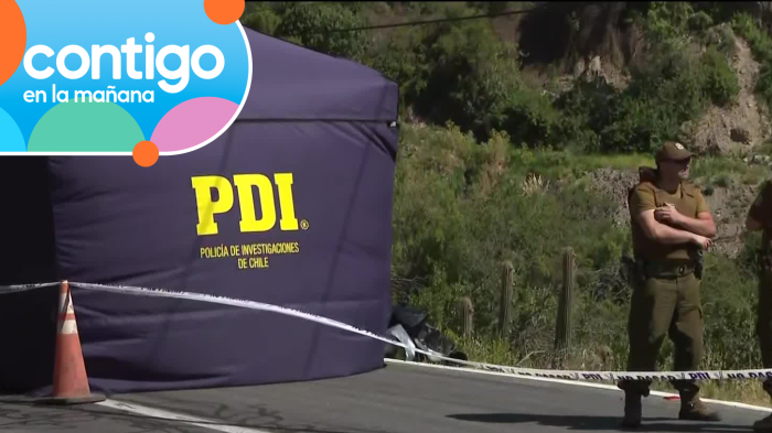 Amarrado, baleado y tapado con bolsas: Lo que se sabe del hallazgo de cadáver en ruta del Cajón del Maipo