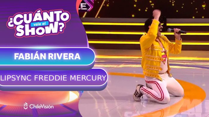 A lo Freddie Mercury: Participante lo dio todo con su performance al ritmo del rock británico